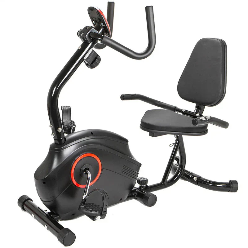 Recumbent Exercise Bike – 8-Level Magnetic Resistance
