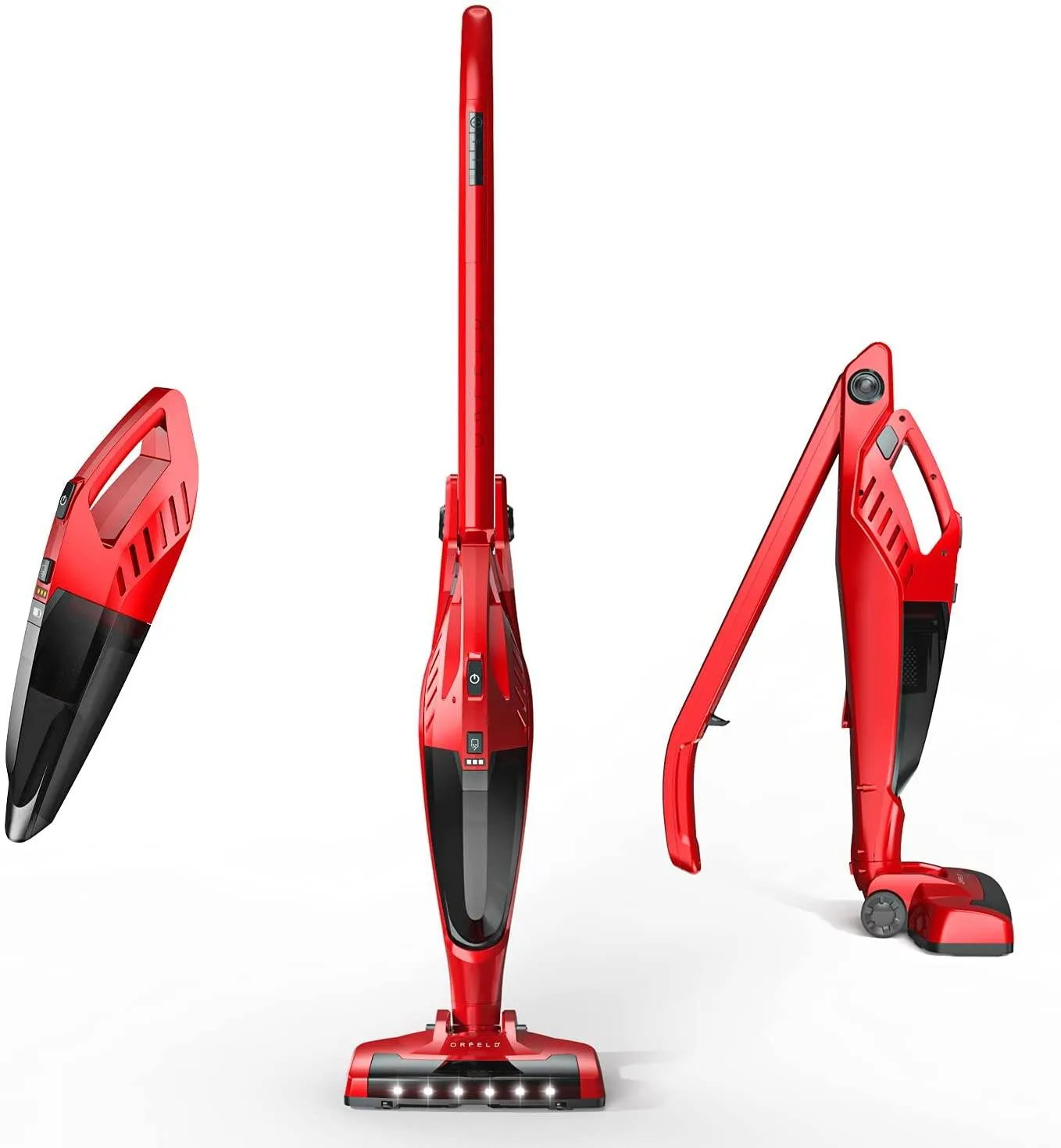 Cordless Stick Vacuum Cleaner 4 In 1 Lightweight – Black
