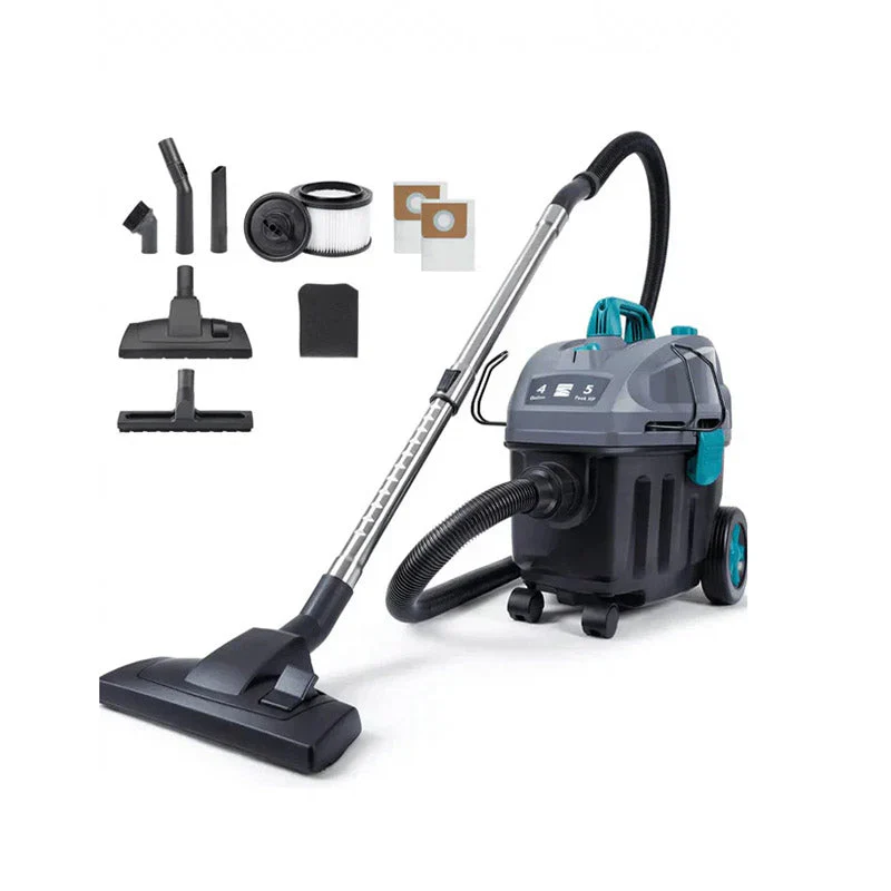 Wet/Dry Canister Shop Vacuum Cleaner 4 Gallon 5 Peak HP 2-Stage Motor Black – KW3050
