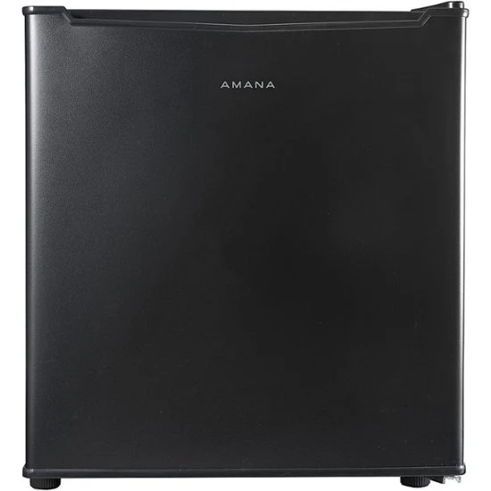 1.7-Cu. Ft. Single-Door Mini Refrigerator With Half-Width Chiller Compartment, Black – AMAR17BKE