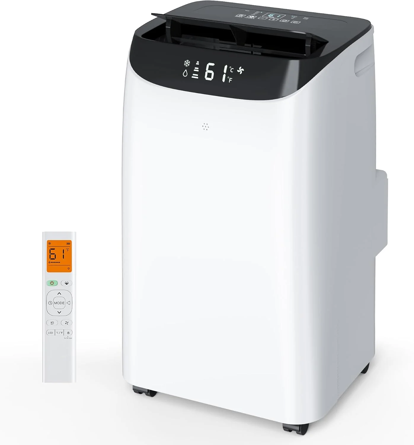 HUMHOLD 14000 BTU Portable Air Conditioner, White – HDPAC-10-A1