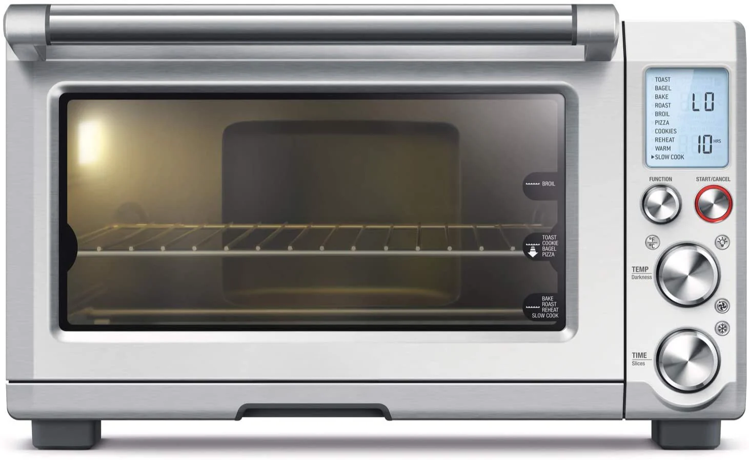 Tabletop Convection Oven, Brushed Stainless Steel – Smart Oven Pro