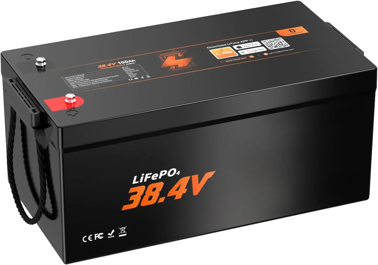 36V 100Ah OBM LiFePO4 Deep Cycle Battery With Bluetooth And 100A BMS – 36V 100Ah OBM