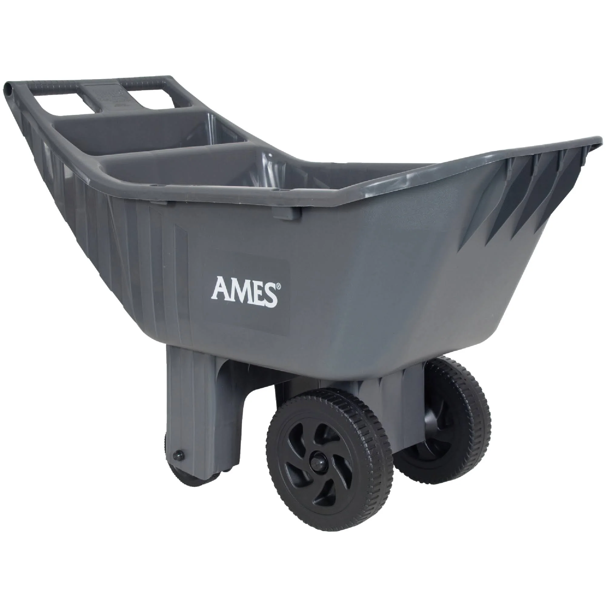 Ames Easy Roller Poly Yard Cart, 4 Cu. Ft. – 2463875