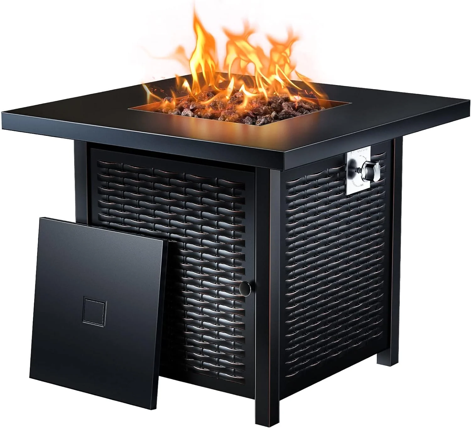 Ciays Outdoor Propane Fire Pit Table, 42-Inch, 50,000 BTU – CIFPT5B