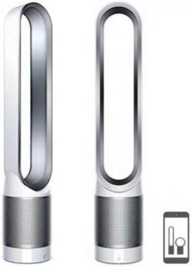 Dyson Purifier Cool Gen1 Air Purifier Fan, White, 8.66in D x 8.66in W x 41.34in H – TP10 664609-01