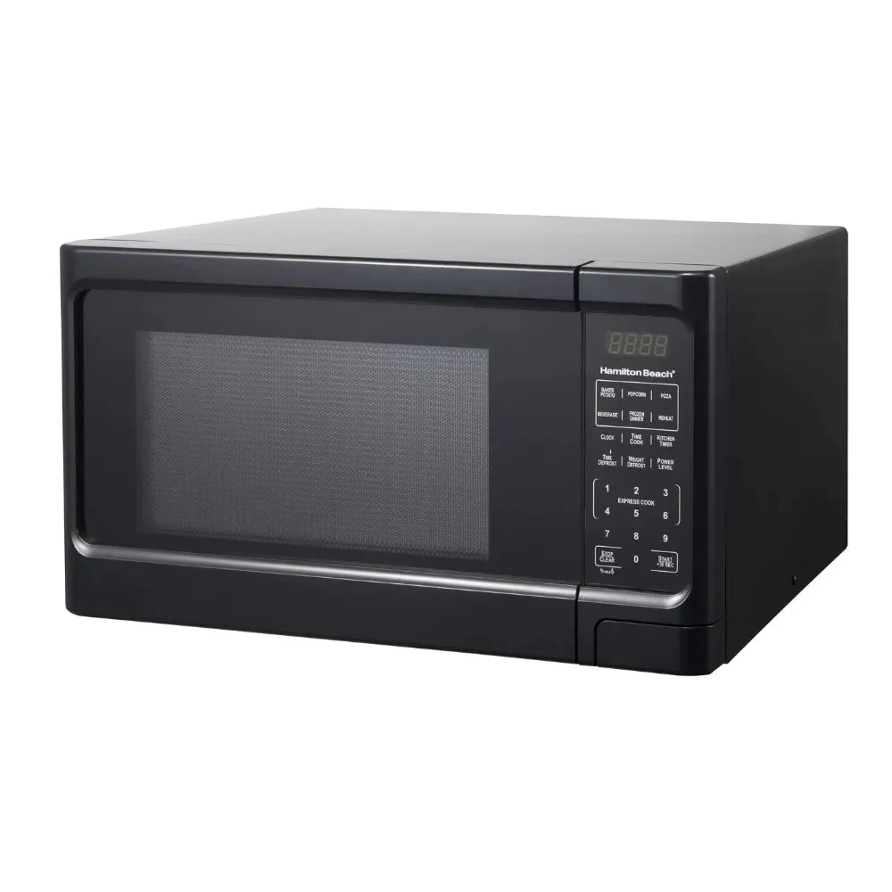 Hamilton Beach Digital Microwave Oven, 1.1 Cu Ft, Black – 1000W