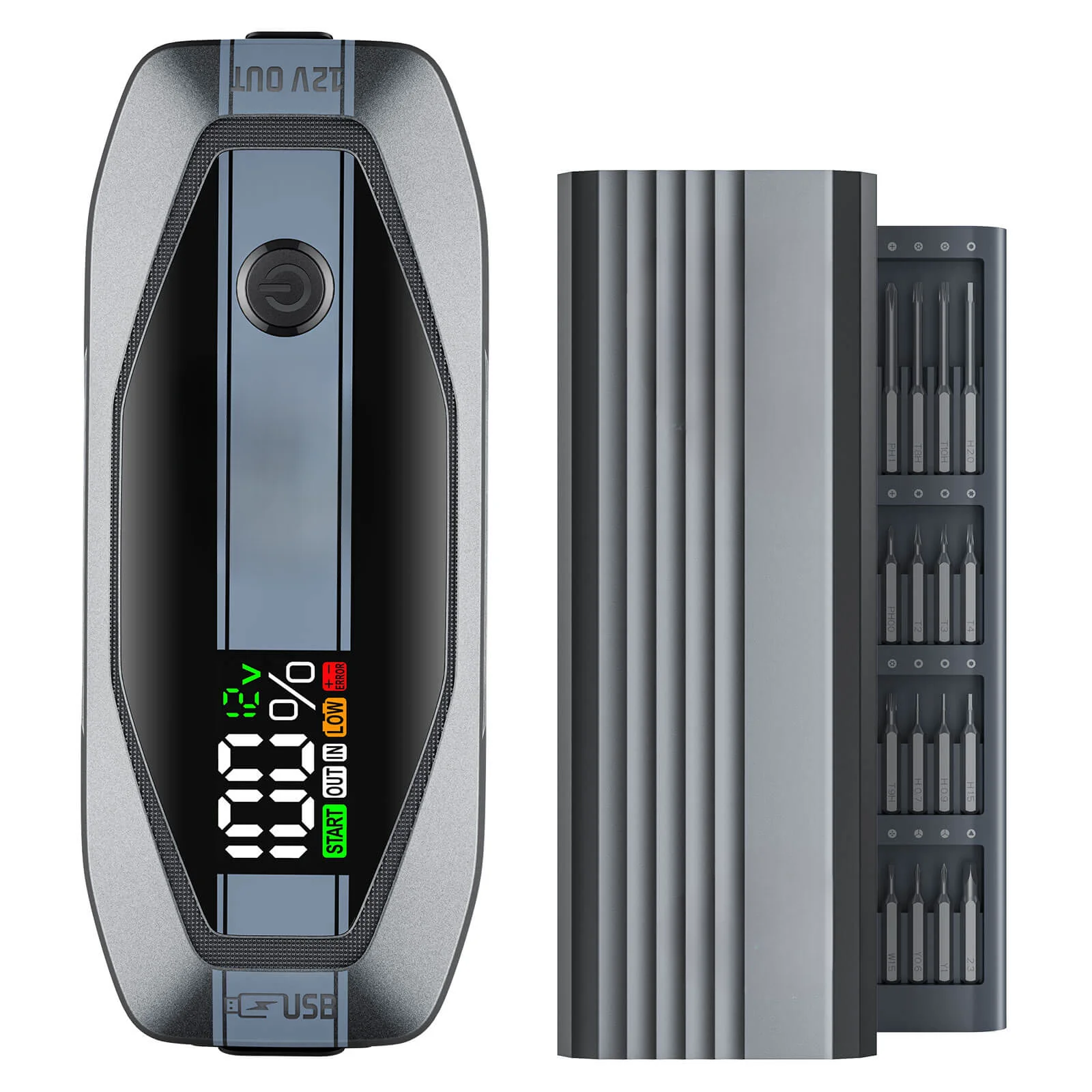 Precision Electric Screwdriver And T8 APEX Jump Starter – Standard Package