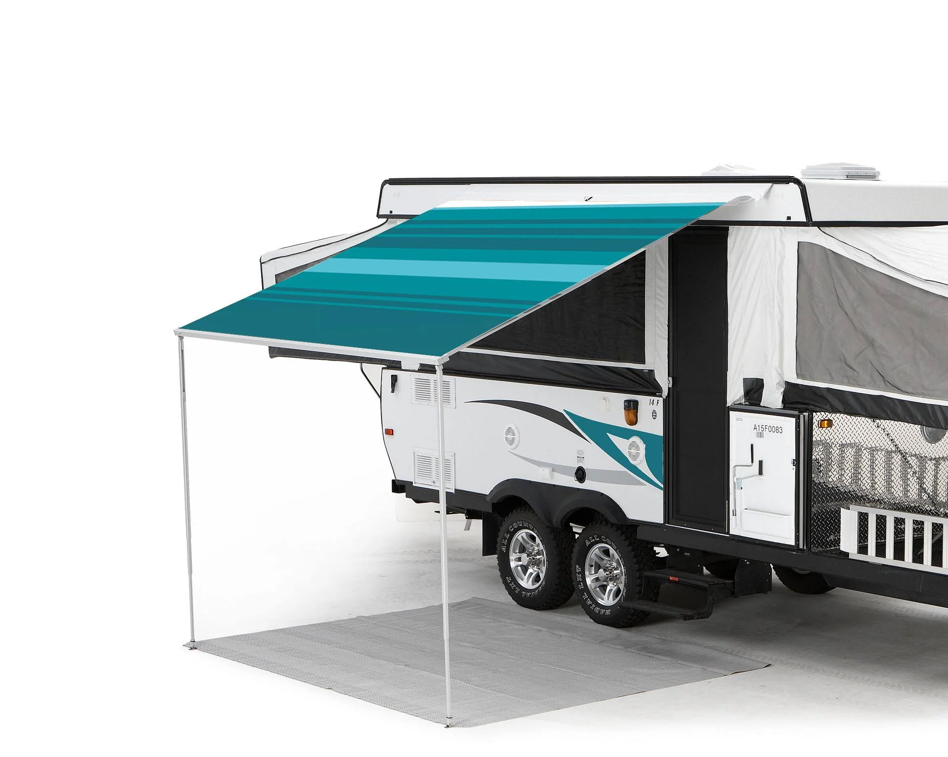 Carefree Campout Vinyl Bag Awning, Teal, 3.0m 9ft-10in – 981188C00