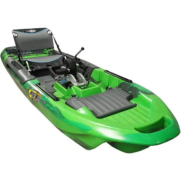 3 Waters Pedal-Drive Fishing Kayak, Camo Green – Big Fish 103