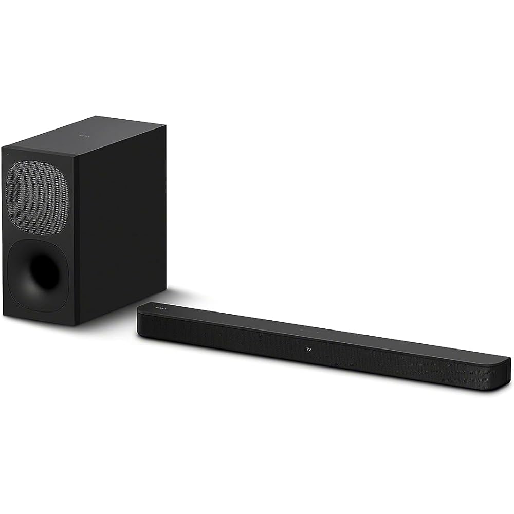 Sony 2.1ch Soundbar With Wireless Subwoofer, Black – HT-S400