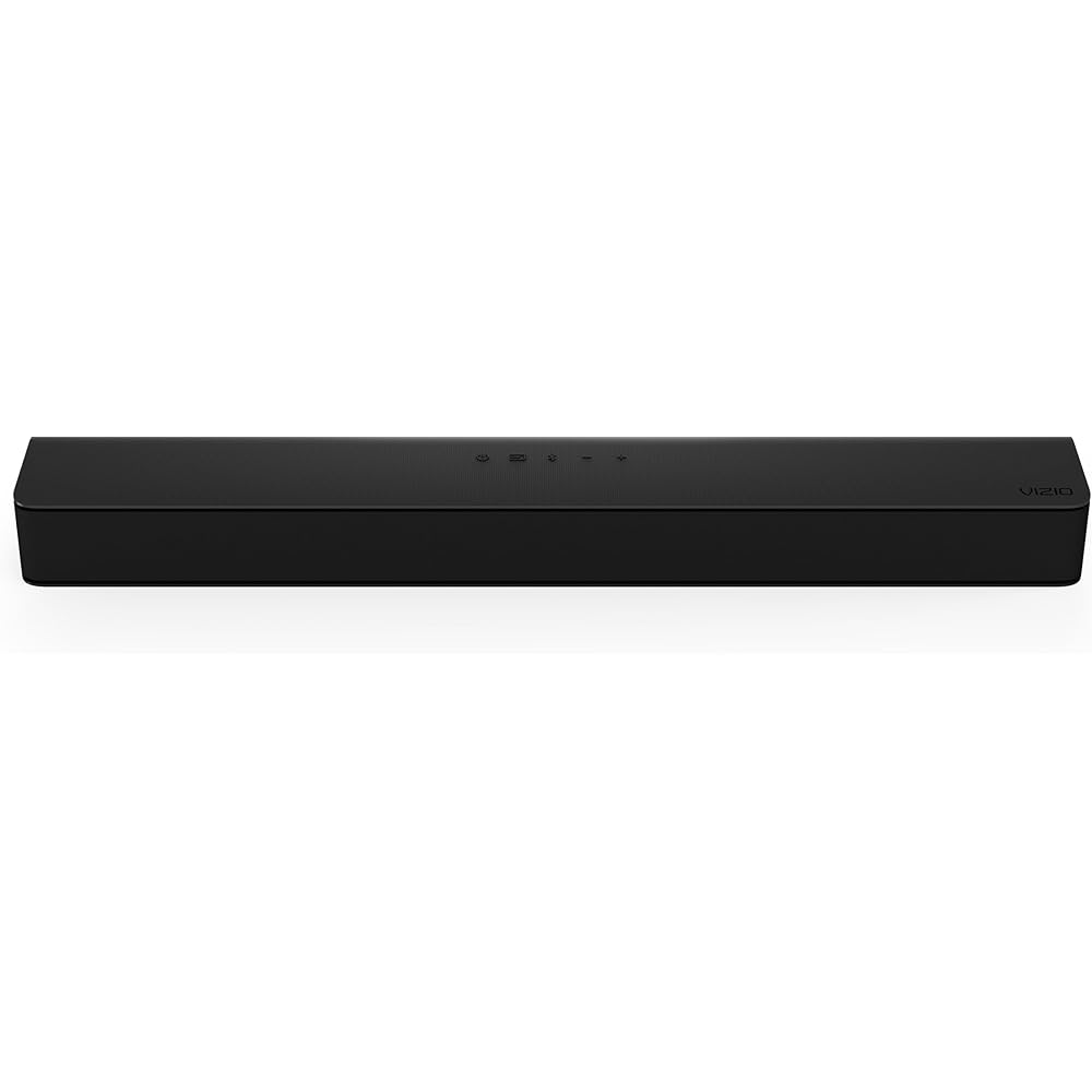 VIZIO V-Series 2.0 Compact Sound Bar, 24 inch, All-Black, Dolby Audio, DTS:X, Bluetooth – V20x-J8