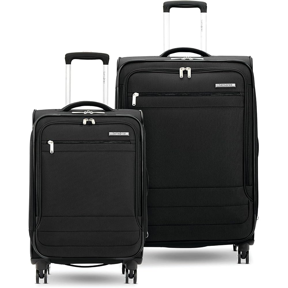 Samsonite Softside Expandable Luggage Set, 20-Inch And 24-Inch, Blue Depth – Aspire DLX