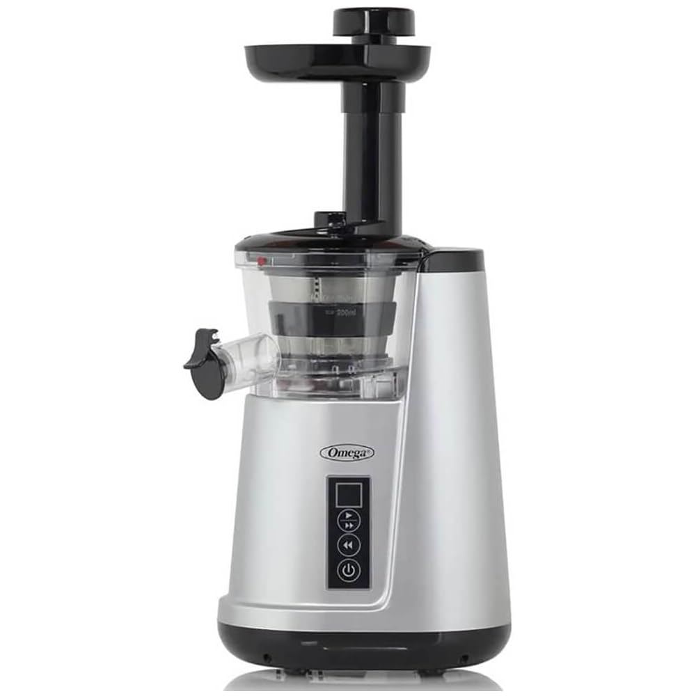 Omega Cold Press 365 Vertical Slow Masticating Juicer, 150-Watts, Silver – JC3000SV13