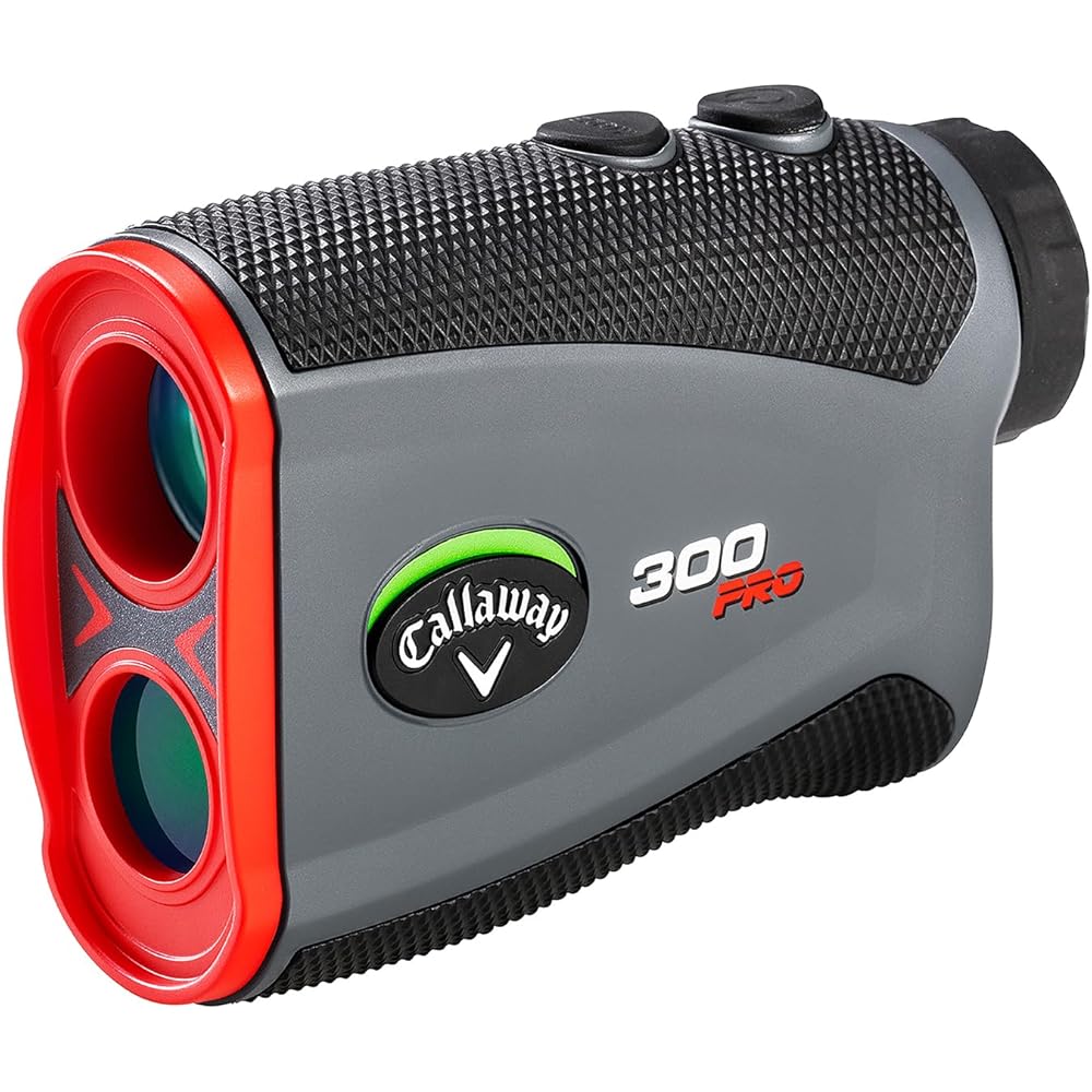 Callaway Golf Laser Rangefinder, Red, 6x, 5-1000 Yards – 300 Pro Slope