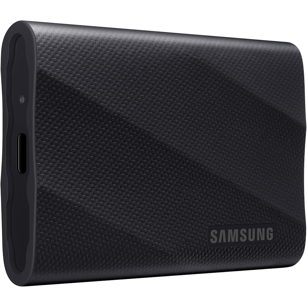 SAMSUNG T9 Portable SSD 2TB USB 3.2 Gen 2×2 Black – MU-PG2T0B/AM