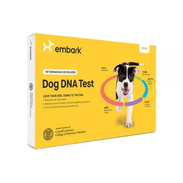 Embark Breed Identification DNA Test – At-Home Canine Genetic Analysis Kit
