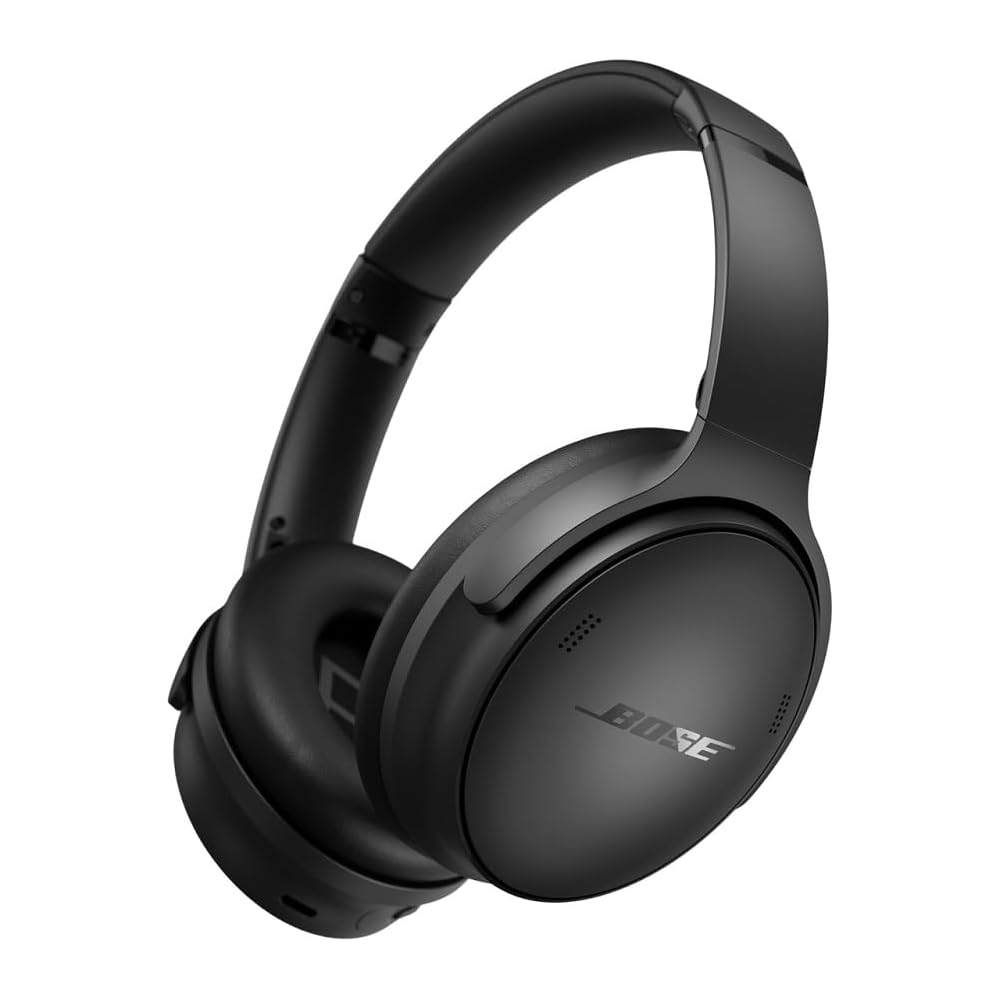 Bose QuietComfort Wireless Over-Ear Noise Cancelling Headphones, Black