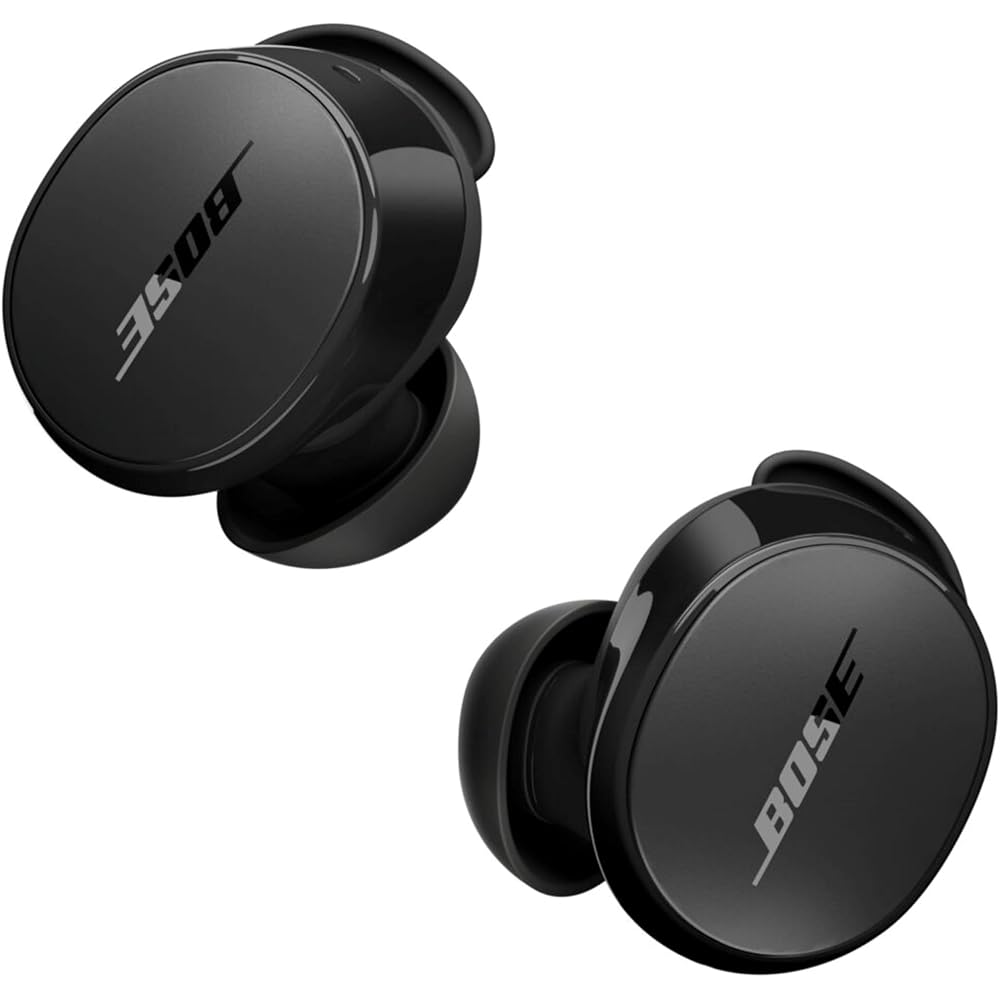 Bose QuietComfort True Wireless Bluetooth Earbuds With Active Noise Cancellation, Black