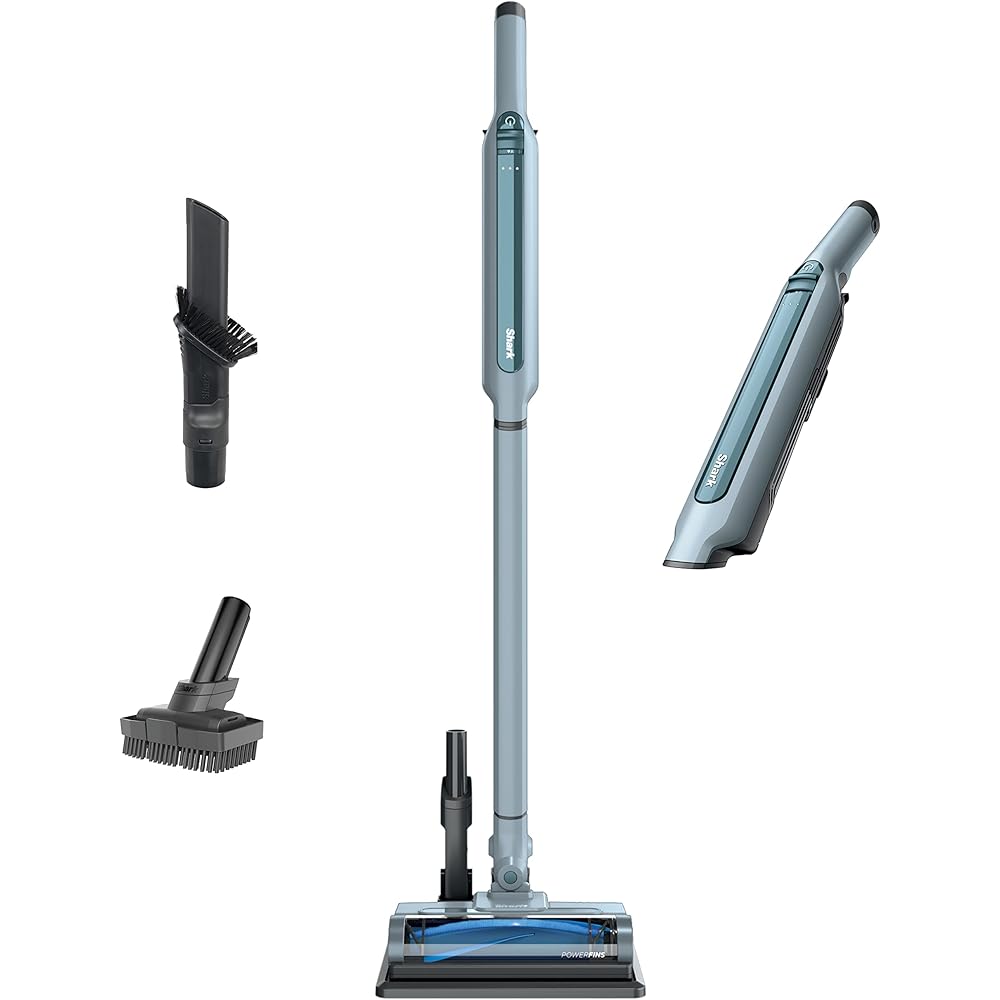 Shark WANDVAC System Pet Cordless Stick Vacuum With Charging Dock, Blue – WS642BL