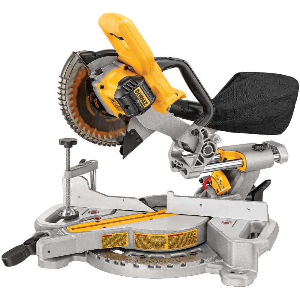 DEWALT 20V MAX 7-1/4-Inch Cordless Sliding Miter Saw, Tool Only – DCS361B