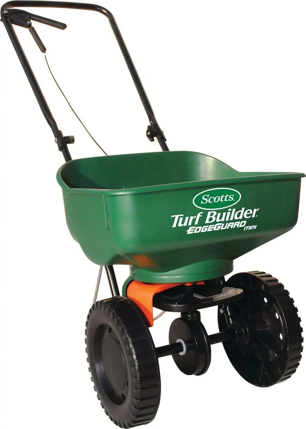 Scotts Turf Builder EdgeGuard Mini Broadcast Spreader – 5,000 Sq. Ft.