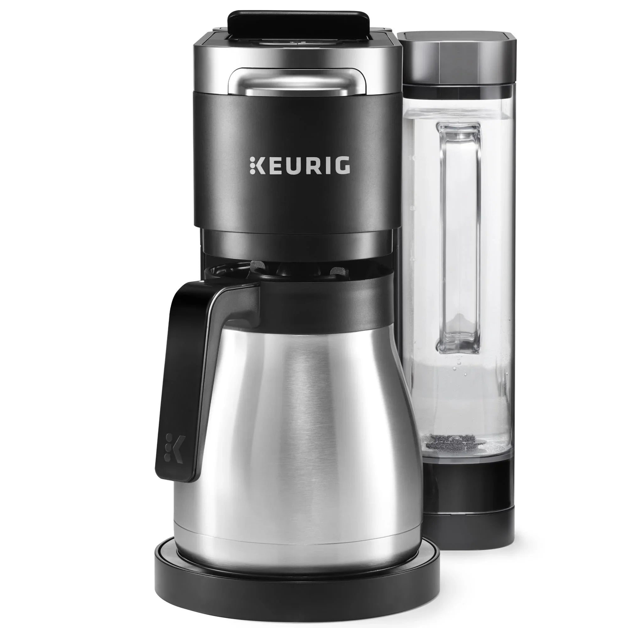 Keurig Single Serve & Carafe Coffee Maker, 60 oz Water Reservoir, 12-Cup Thermal Carafe – K-Duo Plus