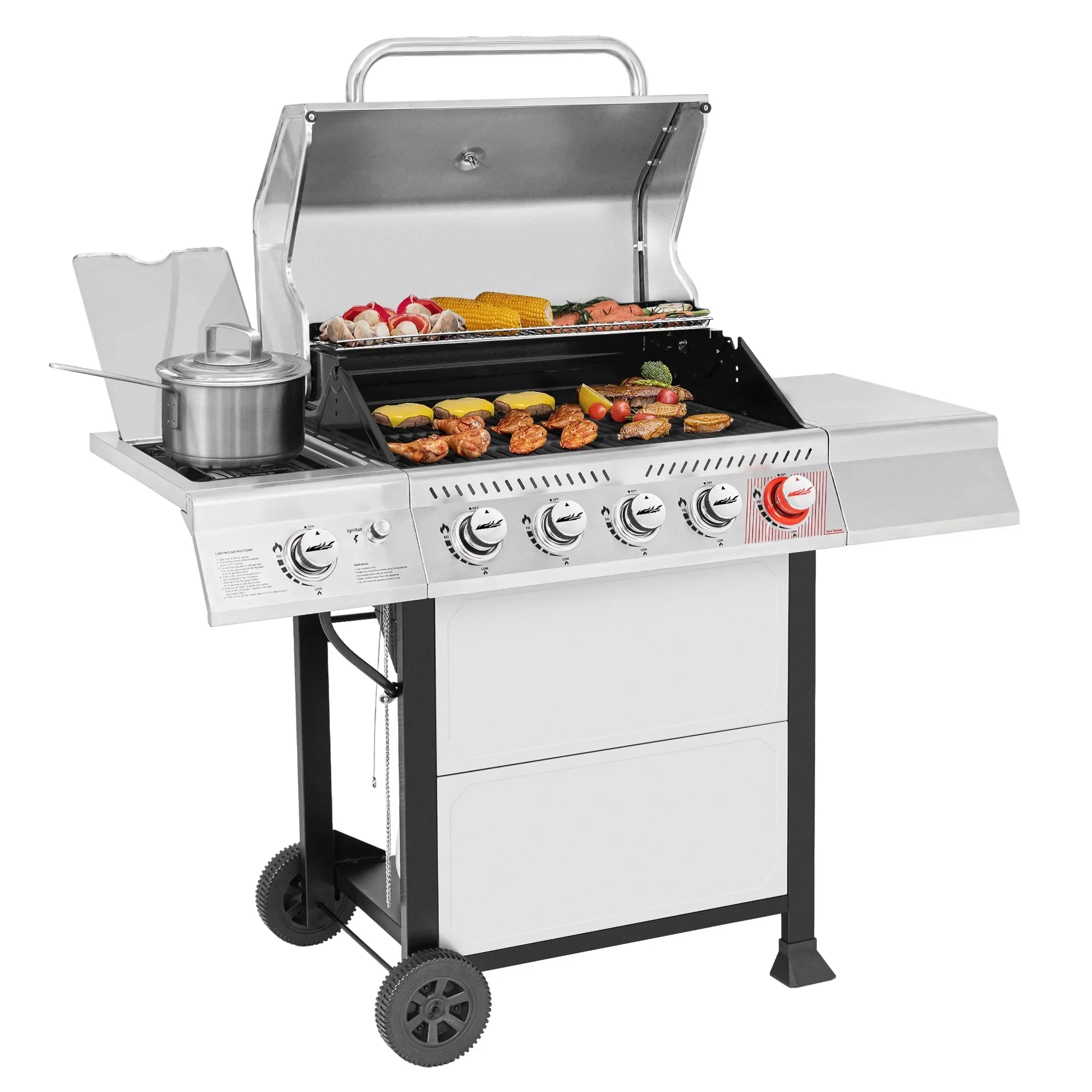 Royal Gourmet 5-Burner Liquid Gas Grill, 64,000 BTU – GA5401T