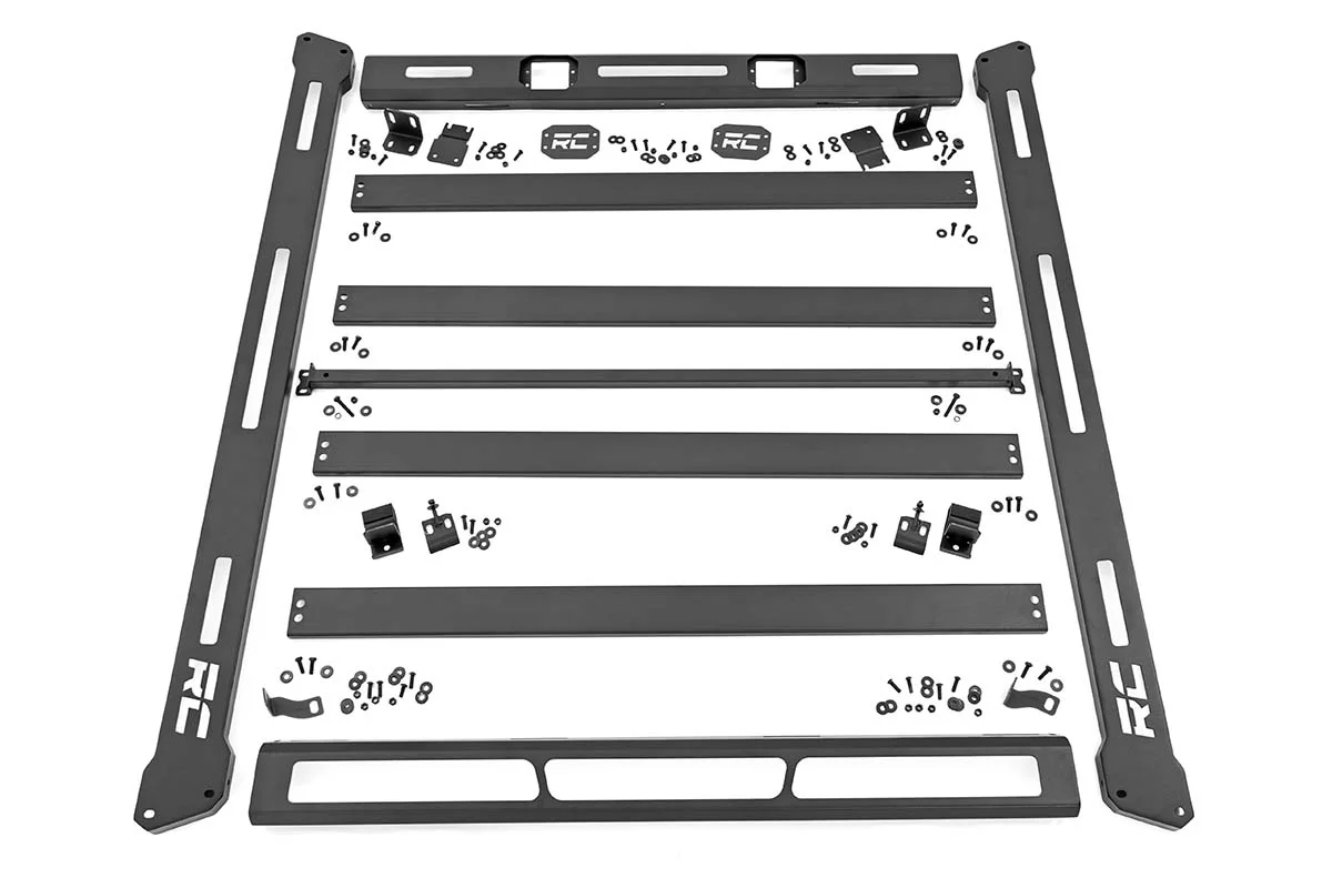 Rough Country Steel Roof Rack System For 2007-2018 Jeep Wrangler JK – 10605