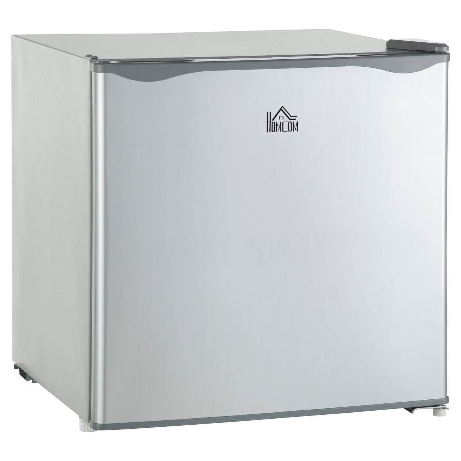 HOMCOM Countertop Upright Mini Freezer, 1.1 Cu.Ft, Gray – 05