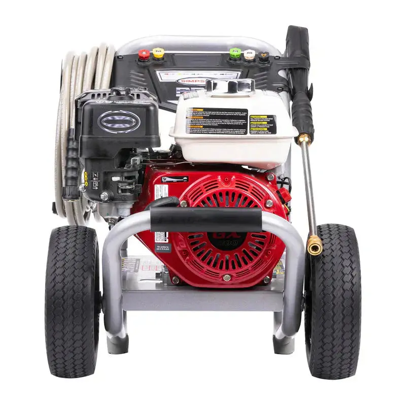 Gas Pressure Washer 3700 PSI 2.5 GPM With Honda GX200 Engine And AAA Triplex Pump – TMI49900