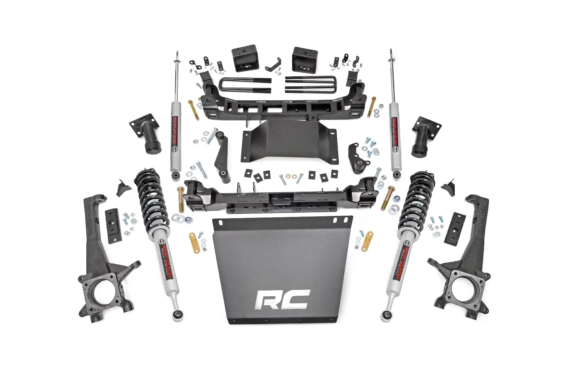 Rough Country 6in Lift Kit For 2005-2015 Tacoma With N3 Struts/Shocks – 747.23
