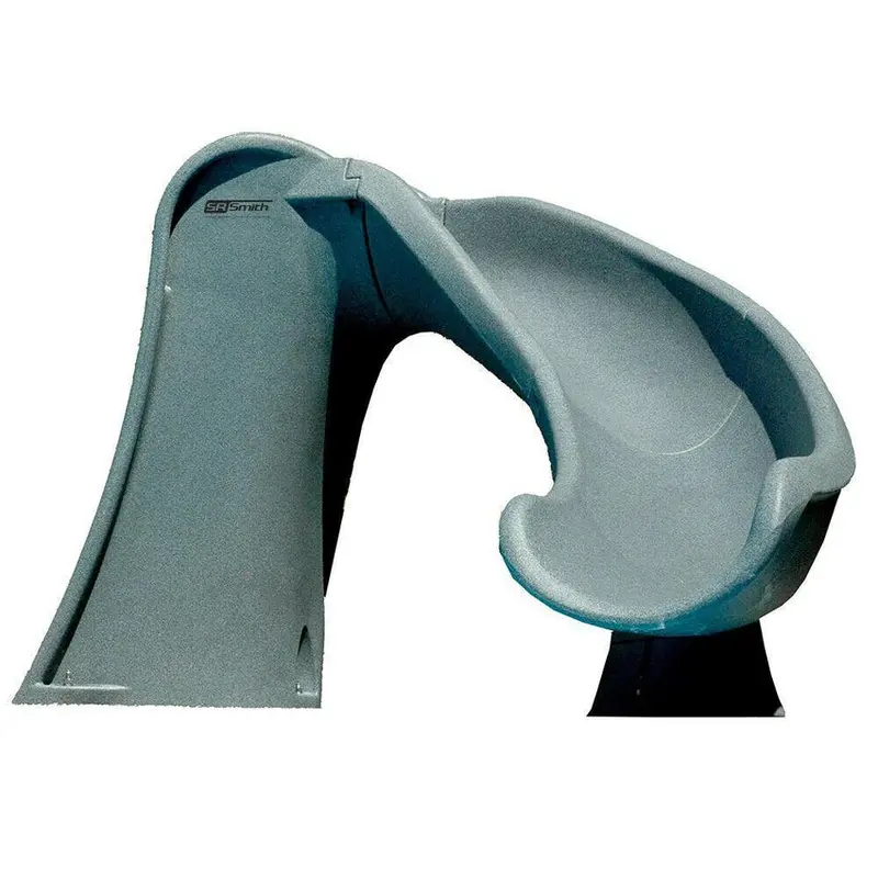 S.R. Smith Cyclone Right-Curve Pool Slide, Gray Granite – 698-209-58124