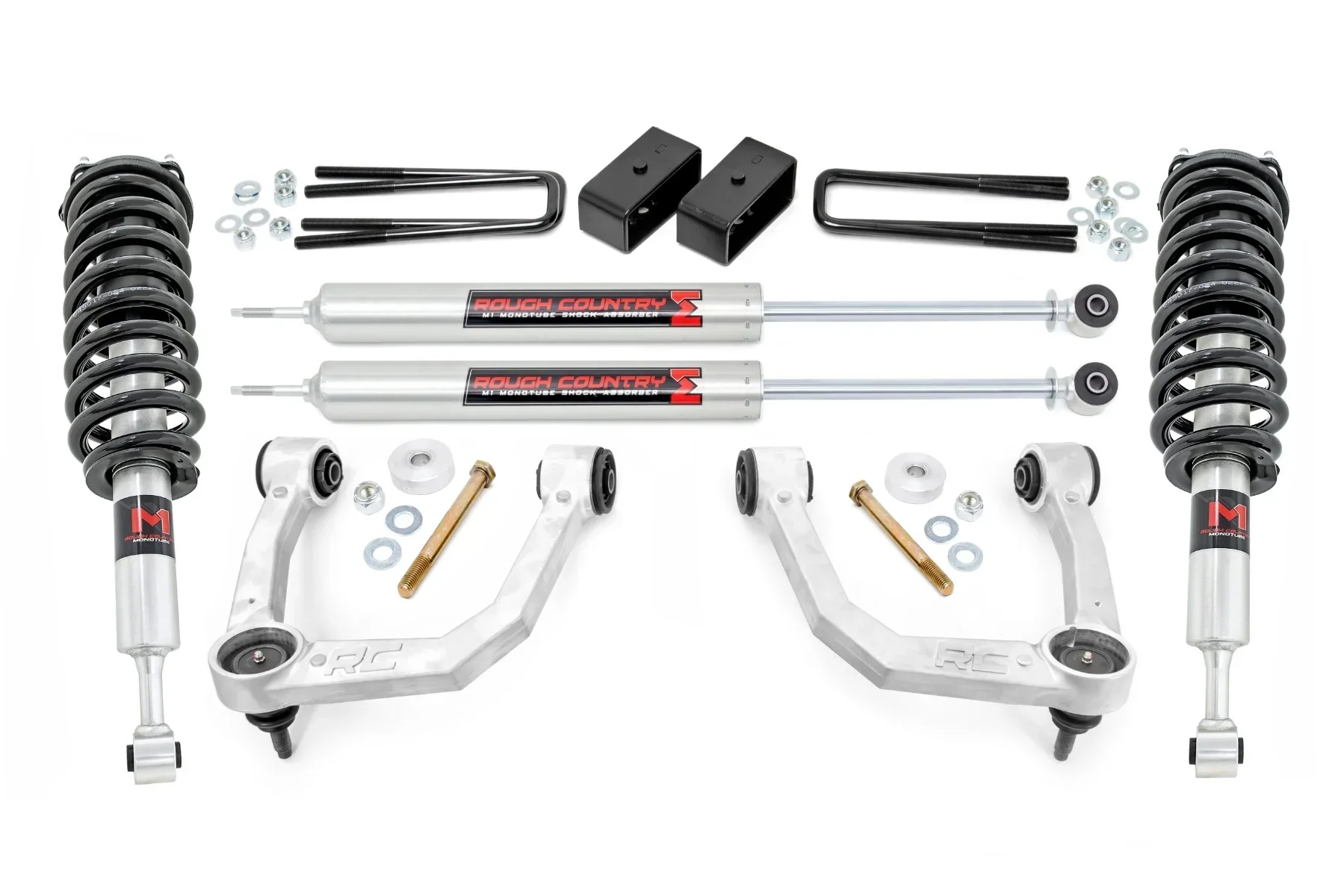Rough Country 3.5in Bolt-On Lift Kit With M1 Struts For 2005-2023 Tacoma – 74240