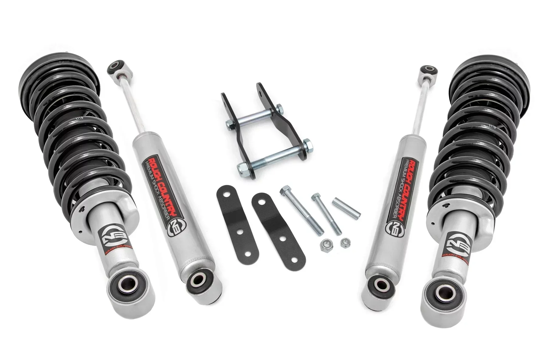 Rough Country 2.5in Lift Kit With N3 Struts For 96-04 Toyota Tacoma 6-Lug – 740.23