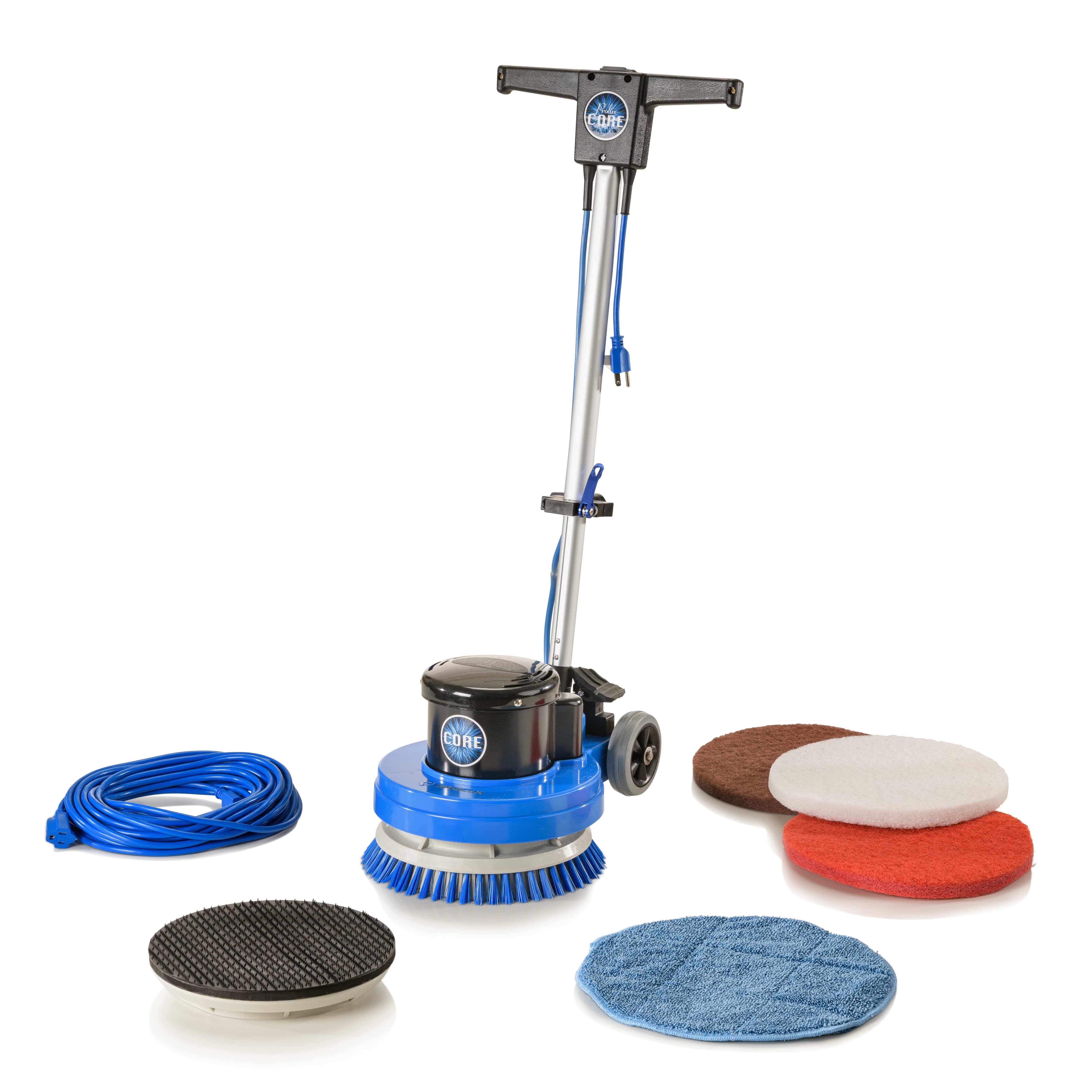 Prolux Core Commercial Floor Polisher Buffer Scrubber Machine With 5 Pads – Core