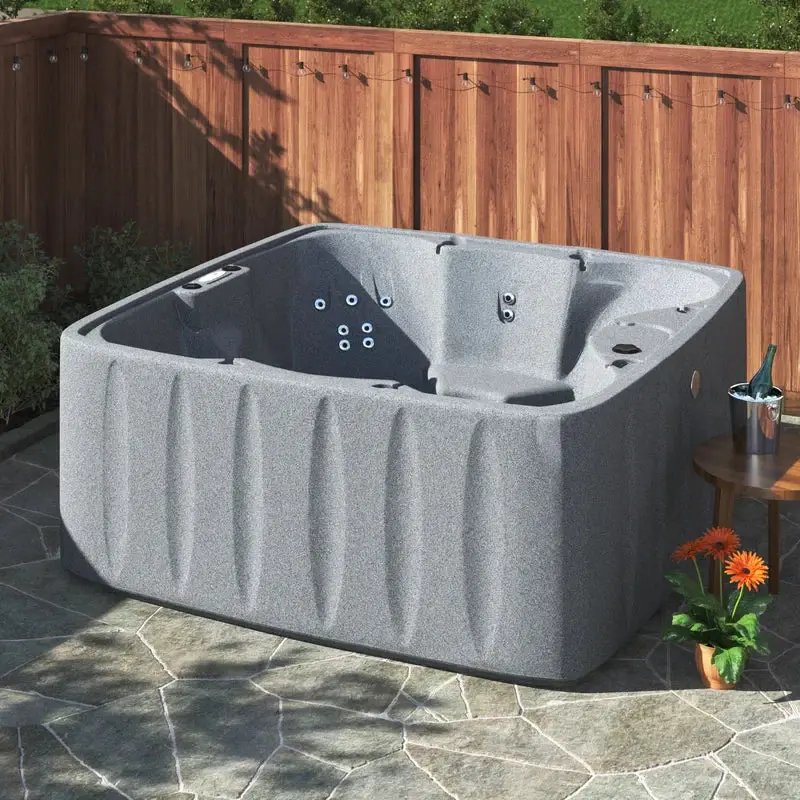 AquaRest Spas 6-Person 29-Jet Plug-And-Play Hot Tub With Ozonator – AR-600P