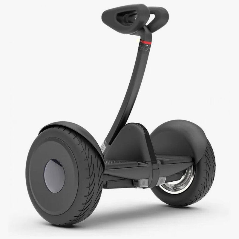 Smart Self Balancing Electric Scooter With LED Light – White And Black