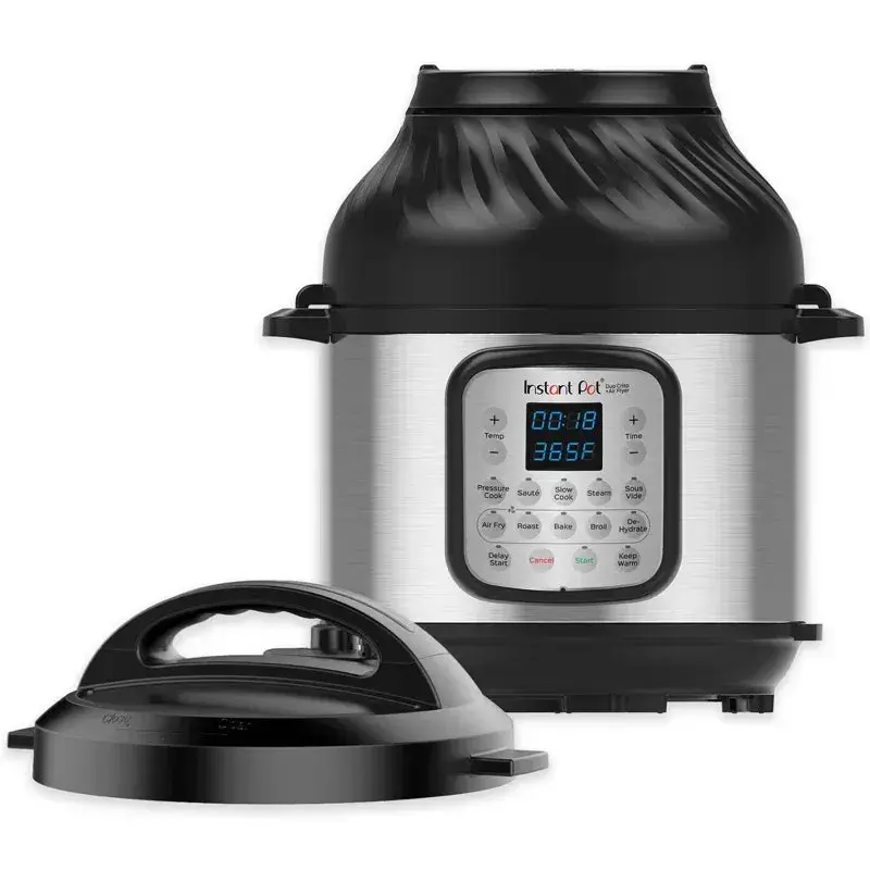 Instant Pot Air Fryer & Pressure Cooker 11-in-1 8-Qt Stainless Steel – Duo Crisp