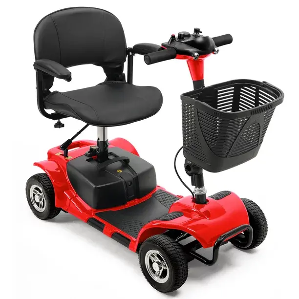 UltraLite Portable 4-Wheel Mobility Scooter – A898, 14-Mile Range