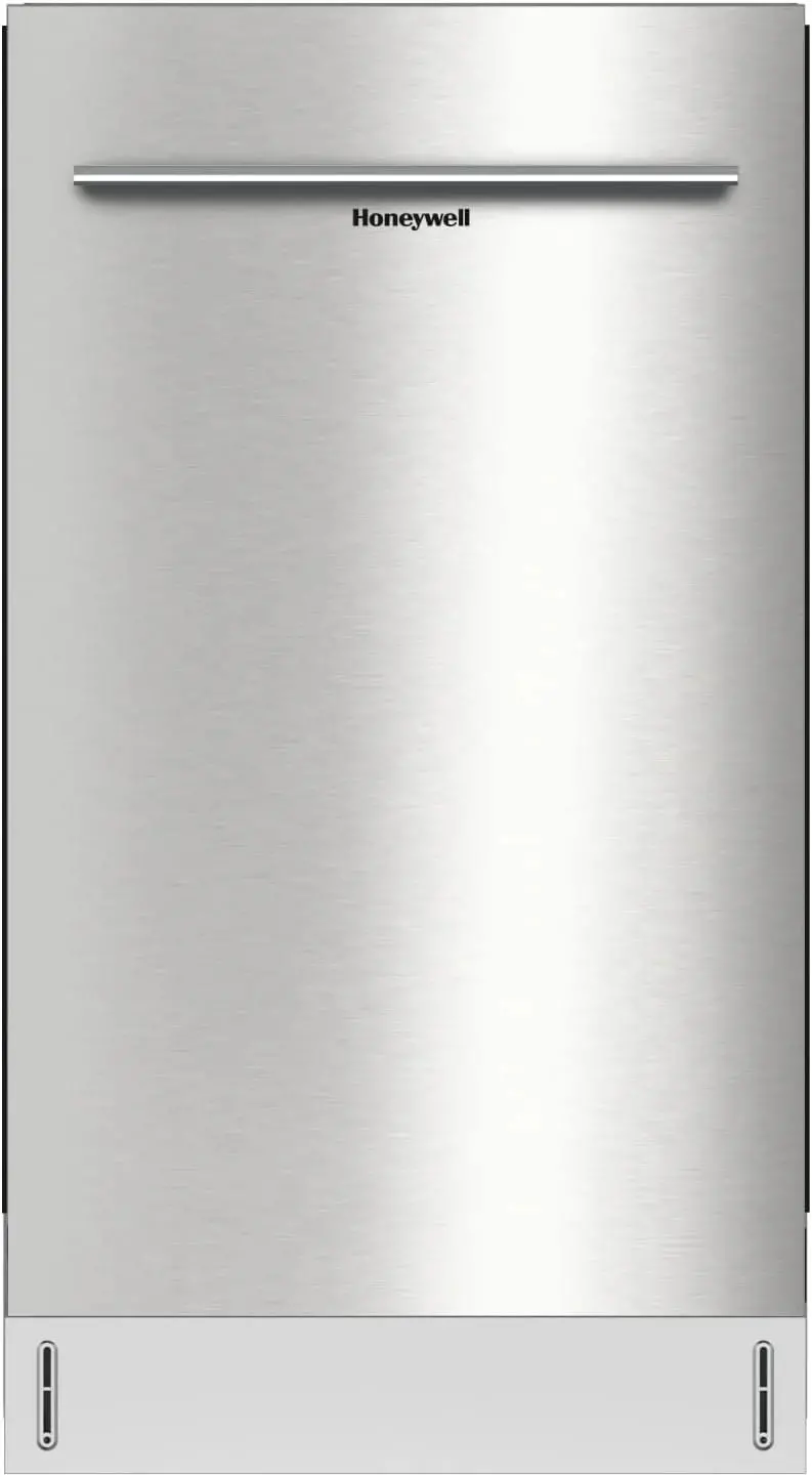 Honeywell 18-Inch Dishwasher, 8 Place Settings, Stainless Steel Tub – Stainless Steel