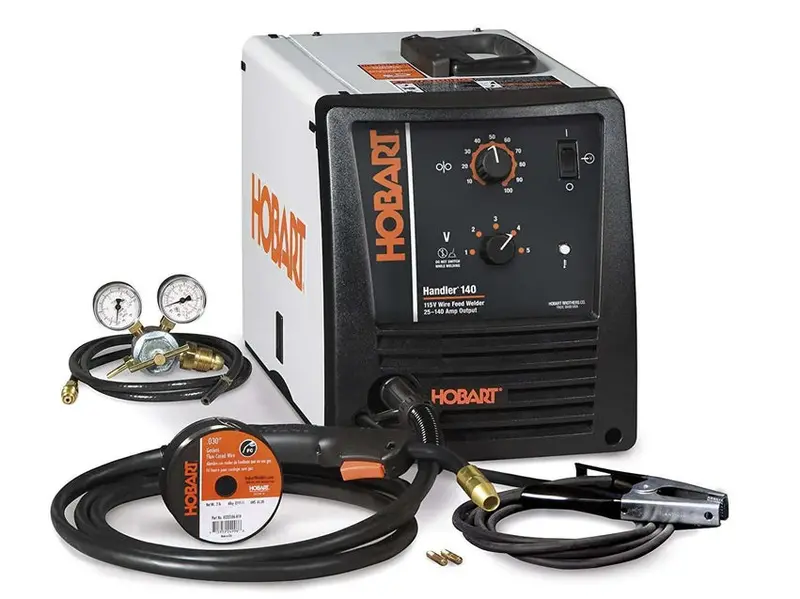 Hobart Handler 140 MIG Welder, 115V, 140-Amp, Manufacturer Refurbished – 500559