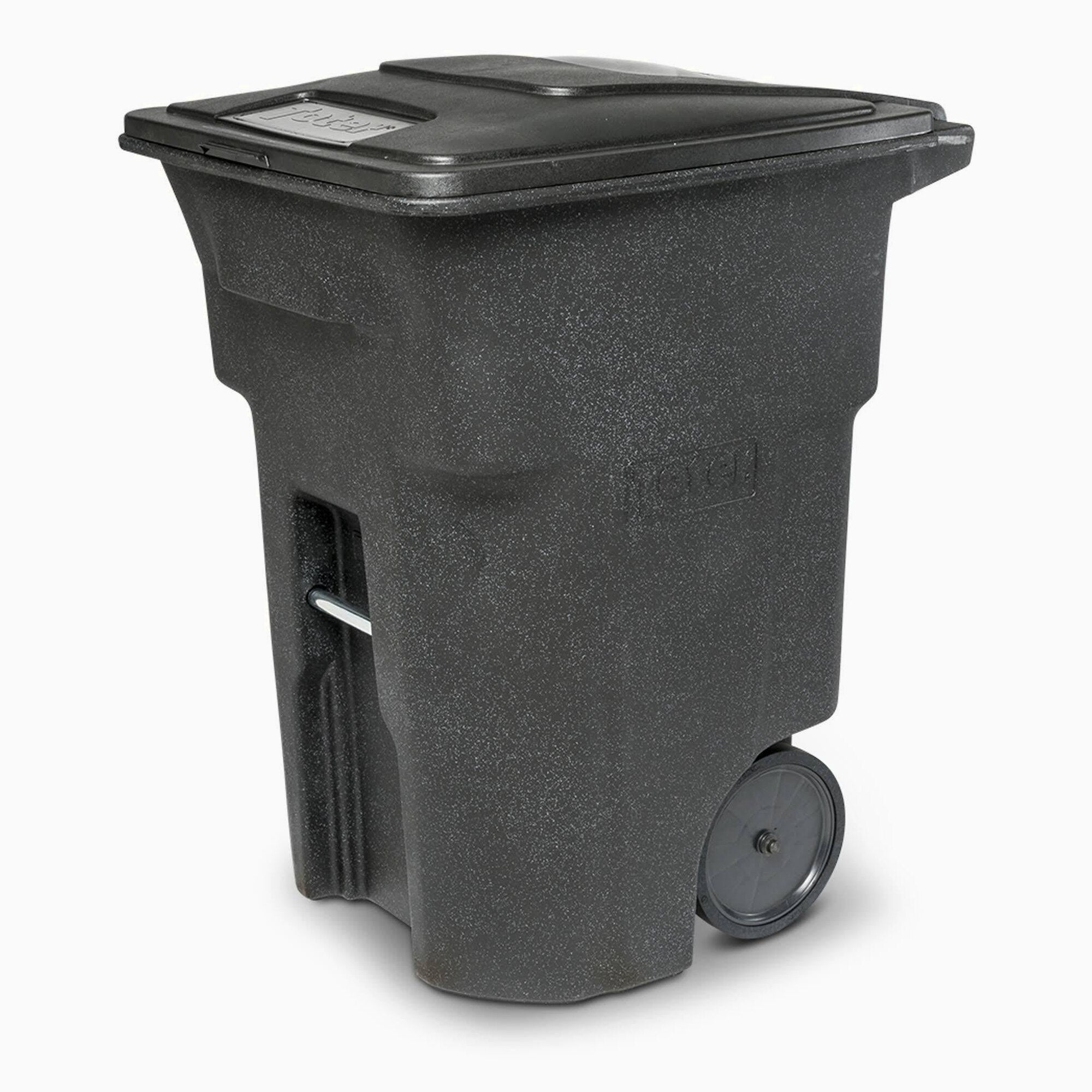 96 Gal. Trash Can With Quiet Wheels And Lid – ANA96-00BKS