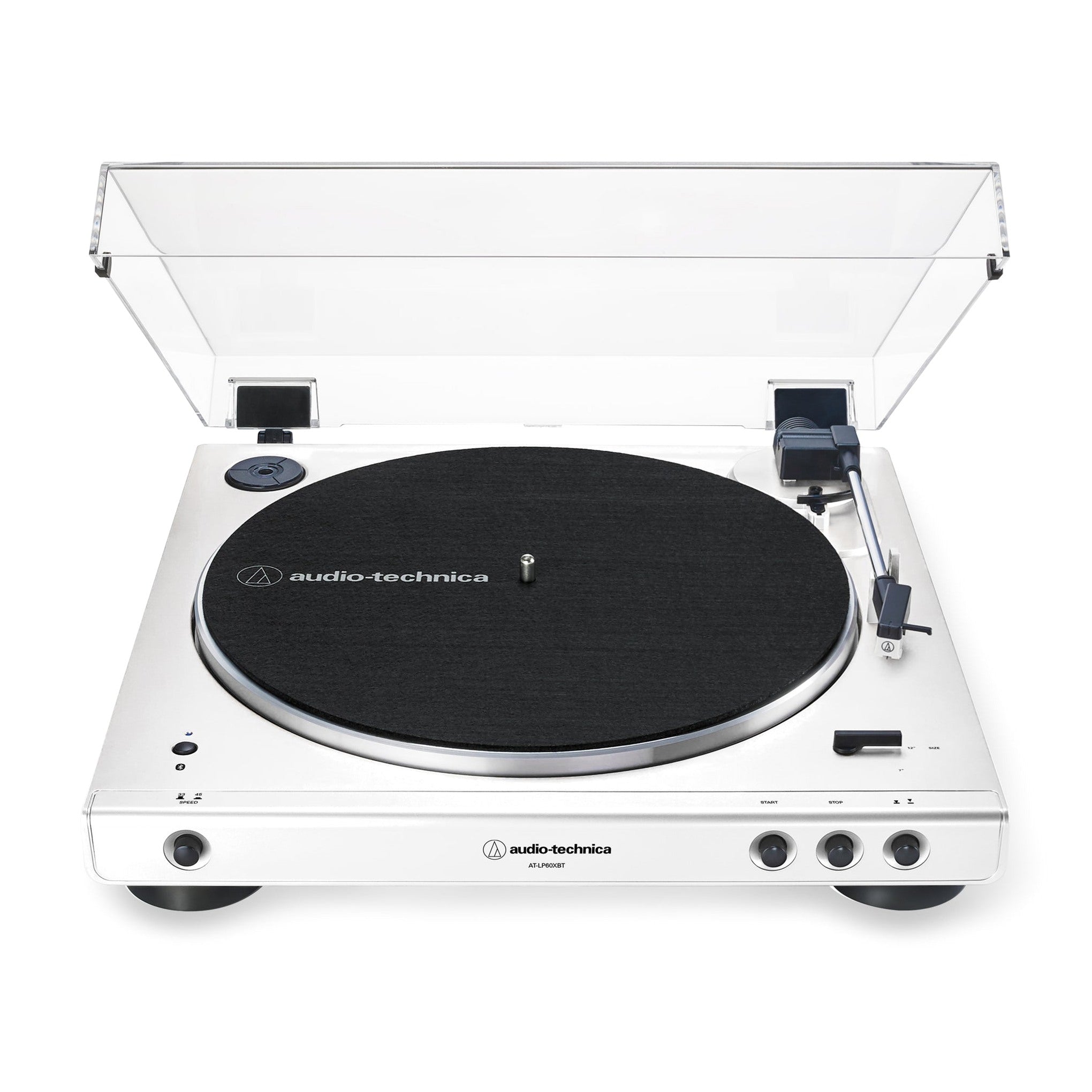 Audio-Technica Bluetooth Turntable, White – AT-LP60XBT-WW