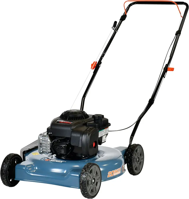 SENIX Gas Push Lawn Mower, 20-Inch, 125 cc 4-Cycle Briggs Stratton Engine – E300