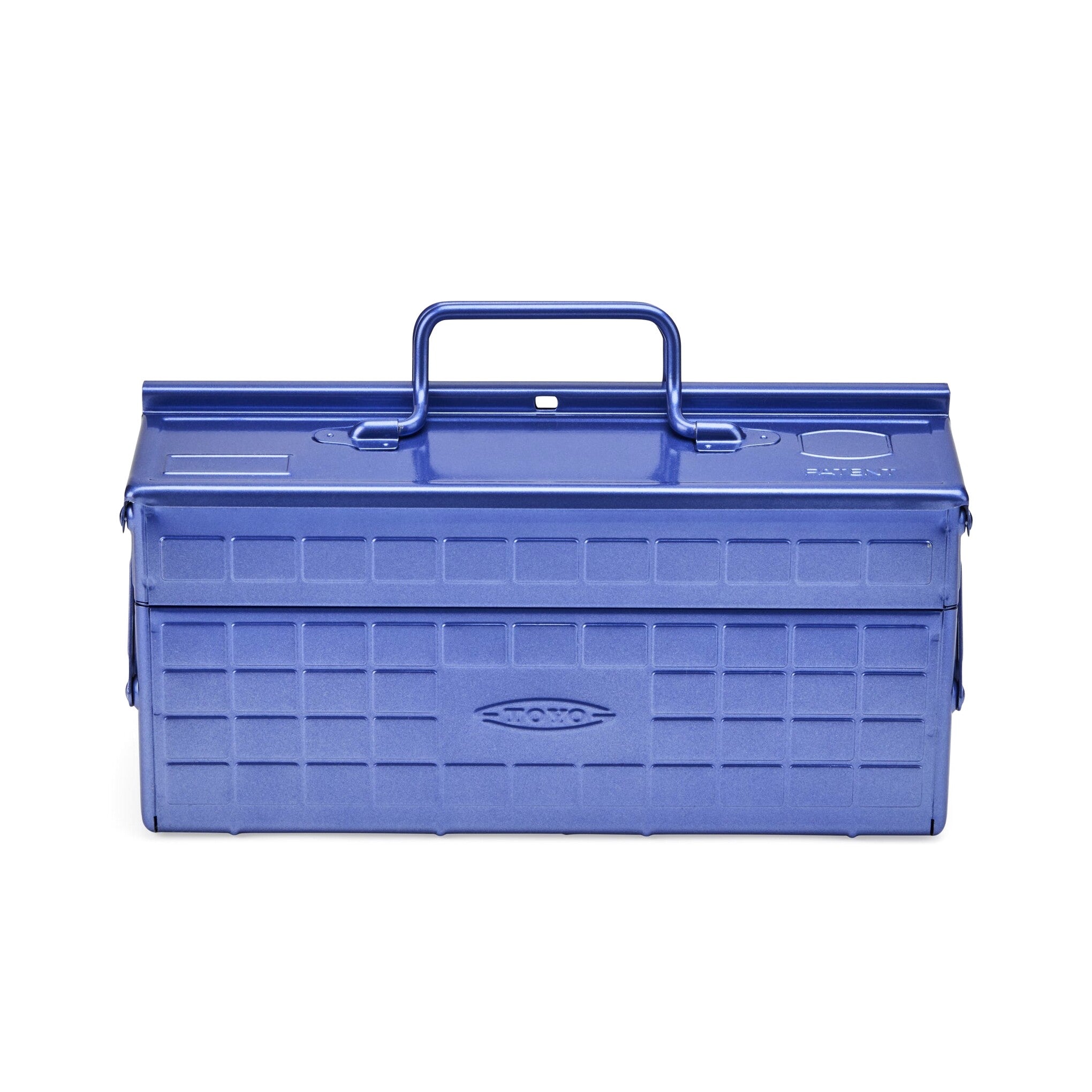 Toyo Steel Cantilever Tool Box, Metallic Periwinkle – ST-350