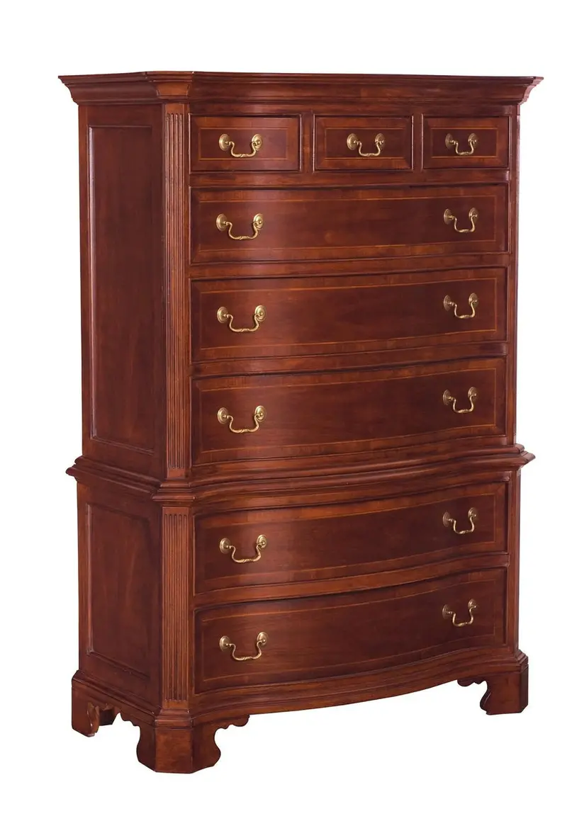 American Drew Cherry Grove Chest-on-Chest, Solid Wood, W43 x D20 x H60