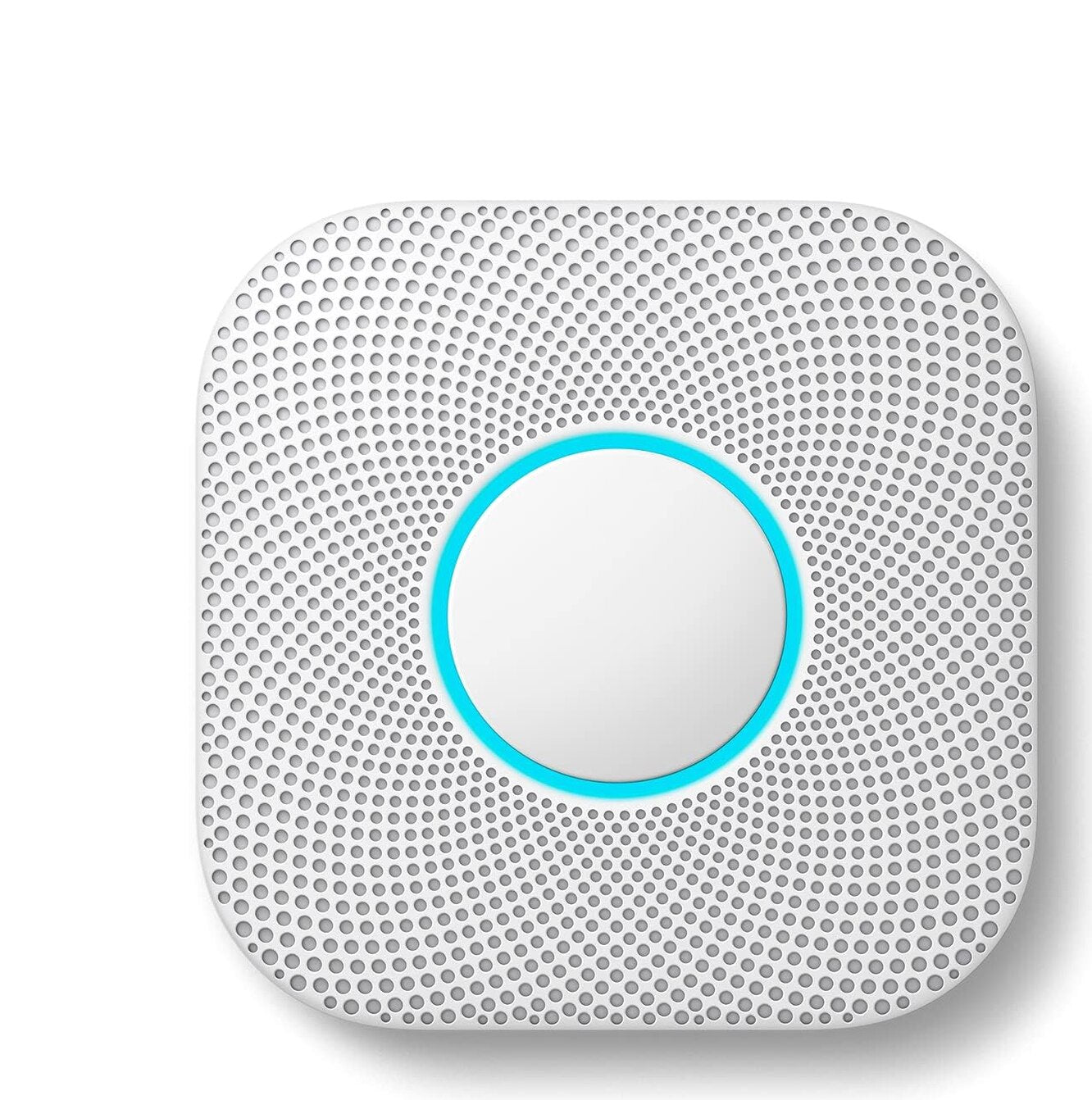 Nest Protect Battery Operated Smoke And Carbon Monoxide Detector – White