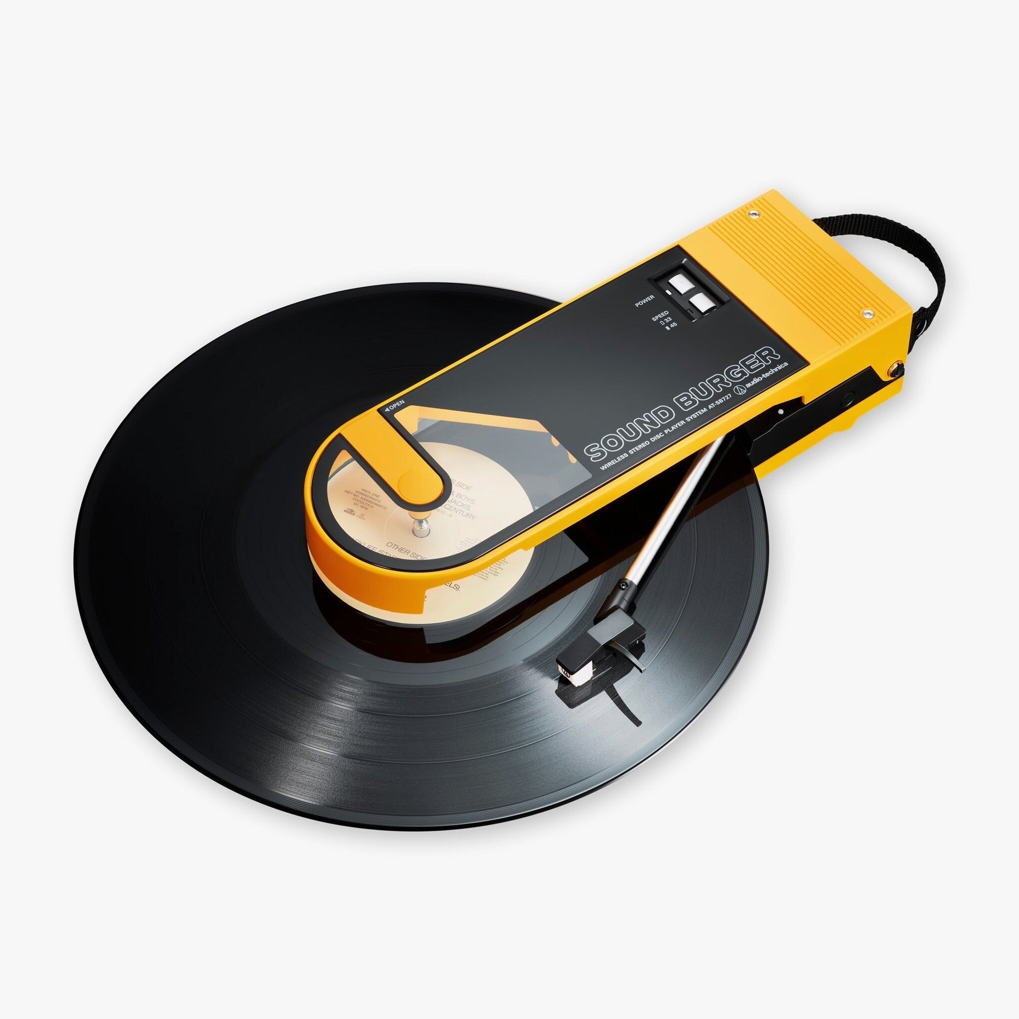 Audio-Technica Sound Burger Portable Turntable – AT-SB727-YL