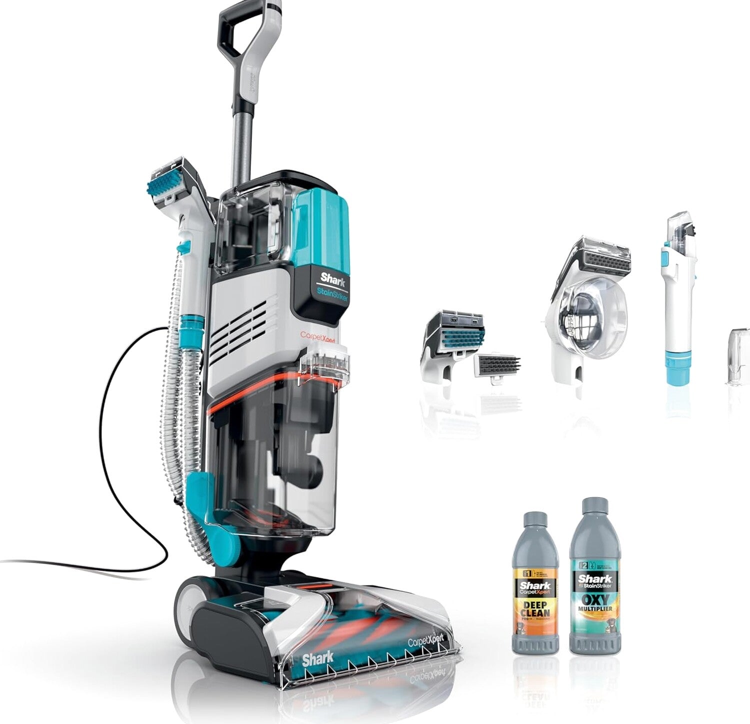 Shark CarpetXpert Carpet Cleaner, Cyan – EX201